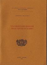 Una singolare edizione delle Tavole di Gubbio