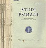 Studi Romani rivista bimestrale dell'istituto nazionale di studi romani. Anno X, 1962, 6voll