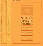Nuova rivista storica. Anno XCI, 2007. 3voll