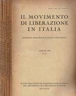 Il Movimento di Liberazione in Italia - 1952, n. 16, 17/18, 19, 20, 21