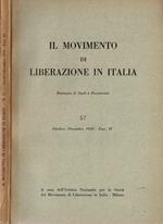 Il Movimento di Liberazione in Italia - 1959, n. 57