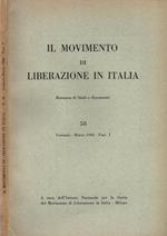 Il Movimento di Liberazione in Italia - 1960, n. 58