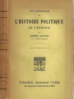 Vue generale de L'Histoire Politique de l'Europe
