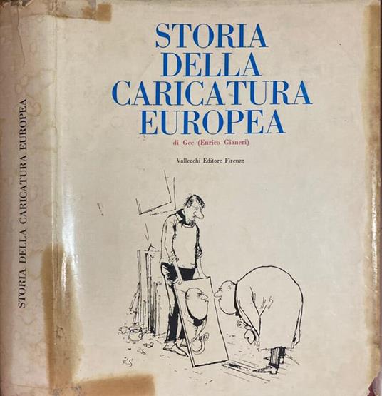 Storia Della Caricatura Europea - copertina