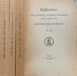 Bullettino Dell'Istituto Storico Italiano per il Medio Evo e Archivio Muratorio