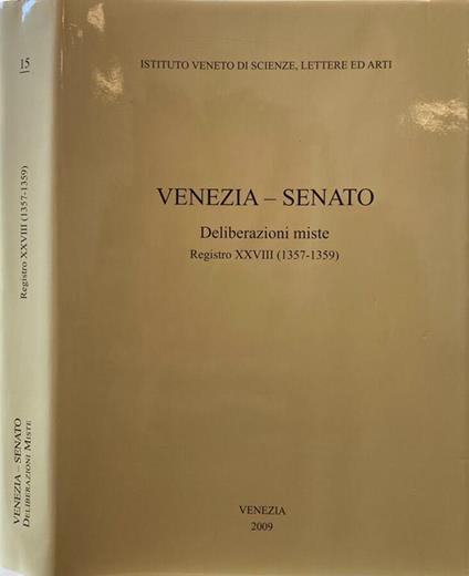Venezia-Senato - Ermanno Orlando - copertina