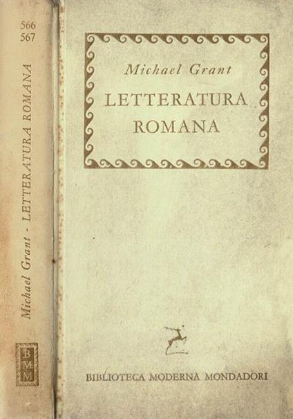 Letteratura Romana - Michael Grant - copertina