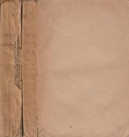 Le lettere italiane - copertina