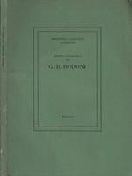 Mostra Antologica di G.B. Bodoni