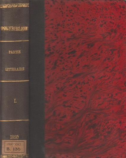 Polybiblion Revue Bibliographique Universelle. Partie Litteraire. Deuxieme serie - Tome Onzieme - Angelico da Civitavecchia - copertina