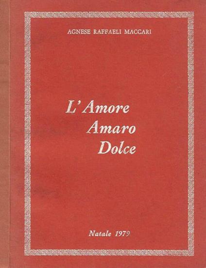L' Amore Amaro Dolce - copertina