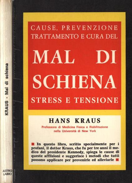 Cause, prevenzione, trattamento e cura del mal di schiena - copertina