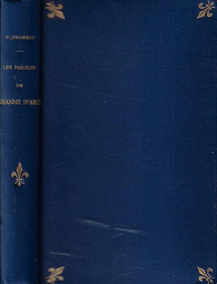 Les paroles de Jeanne d'Arc - copertina