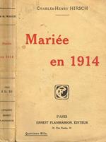 Mariée en 1914