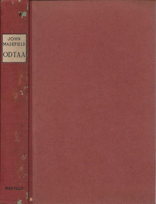 Odtaa - John Masefield - copertina