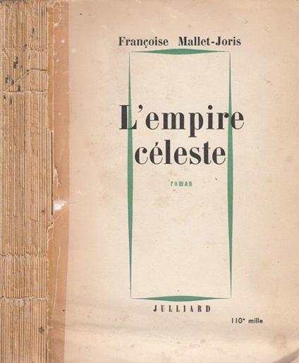 L' empire celeste - Françoise Mallet-Joris - copertina