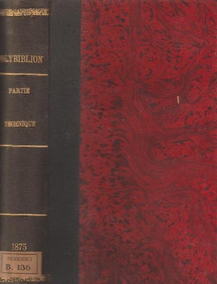 Polybiblion Revue Bibliographique Universelle. Partie Technique. Deuxieme serie - Tome Premier - Angelico da Civitavecchia - copertina