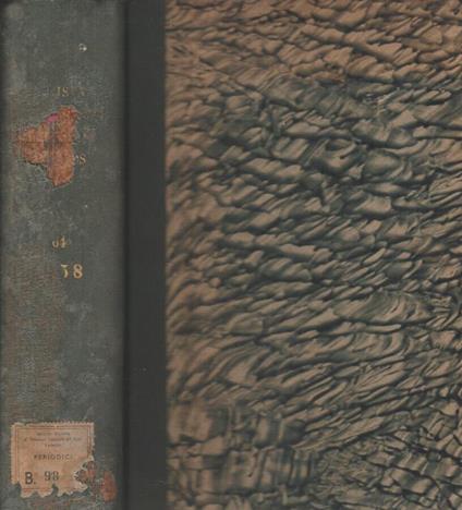 Revista de Archivos Bibliotecas y Museos - Angelico da Civitavecchia - copertina