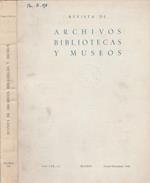 Revista de Archivos Bibliotecas y Museos