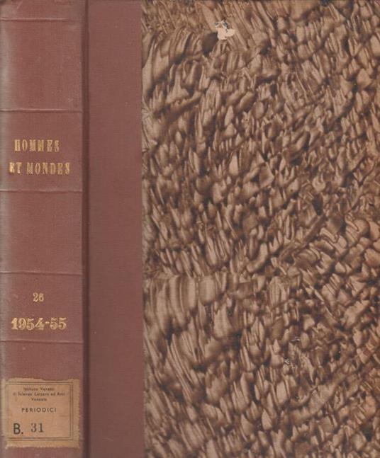 Hommes et Mondes - Angelico da Civitavecchia - copertina