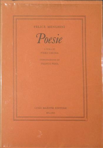 Poesie. Volume curato dalla Pro Grigio - copertina