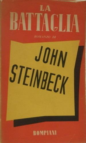 battaglia - John Steinbeck - copertina