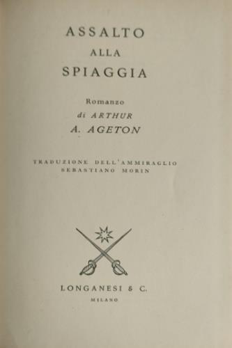 Assalto alla spiaggia - copertina