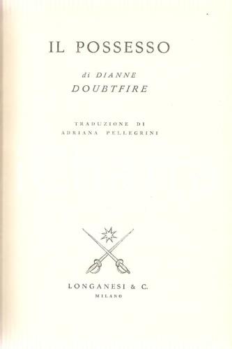 Il possesso - copertina