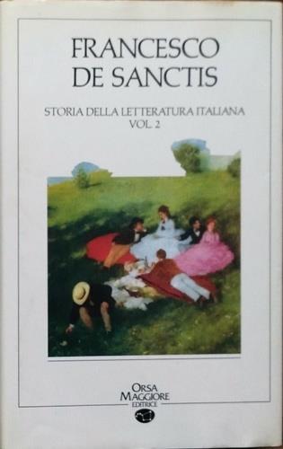 Storia della letteratura italiana, Volume 2: Dal Cinquecento alla Nuova Letteratura - Francesco De Sanctis - copertina