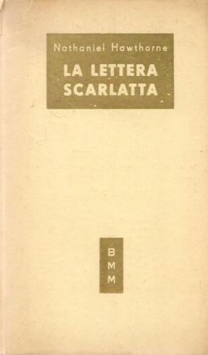 lettera scarlatta - Nathaniel Hawthorne - copertina