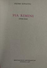 Pia Rimini 1938 - 1945 ( una vittima del razzismo )