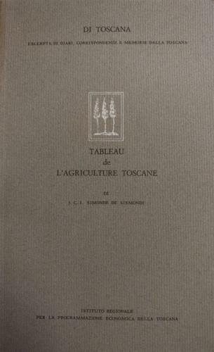 Tableau de l'Agriculture Toscane - copertina