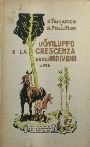 Lo sviluppo e la crescenza degli individui - copertina