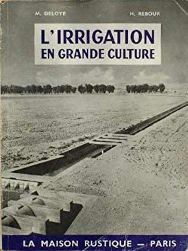 L 'irrigation en grande culture - copertina