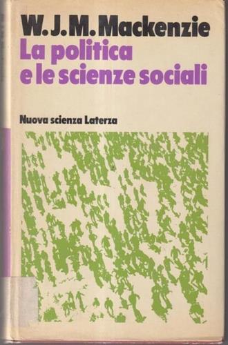 politica e le scienze sociali - copertina