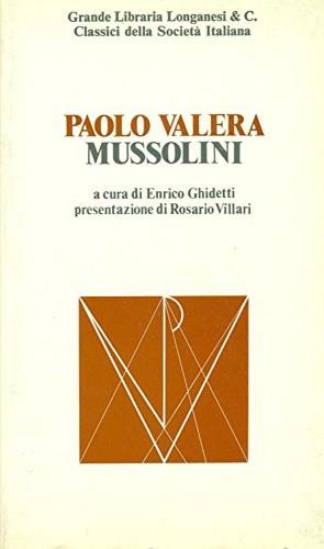 Mussolini - Paolo Valera - copertina