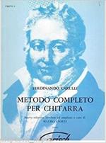 Metodo completo per chitarra. Op. 27. Parte Prima