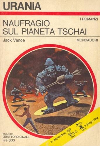Naufragio sul pianeta Tschai - Jack Vance - copertina