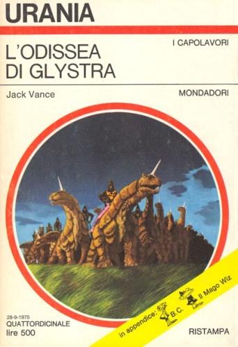 L' odissea di Glystra - Jack Vance - copertina