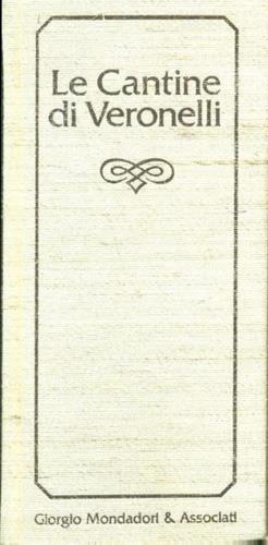 Le cantine di Veronelli - Luigi Veronelli - copertina