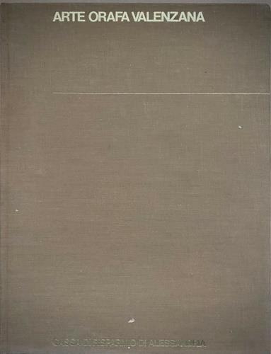 Arte orafa valenzana - copertina