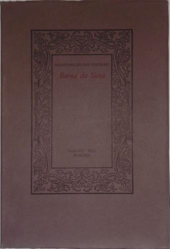 Barna da Siena - copertina