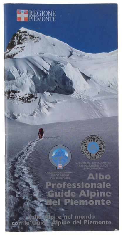 ALBO PROFESSIONALE GUIDE ALPINE MAESTRI DI ALPINISMO E ASPIRANTI GUIDE  abilitate all'esercizio della professione isscritte al 30 giugno 2004 - Regione Piemonte - 2004 - copertina