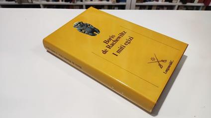 I miti egizi - Boris De Rachewiltz - copertina