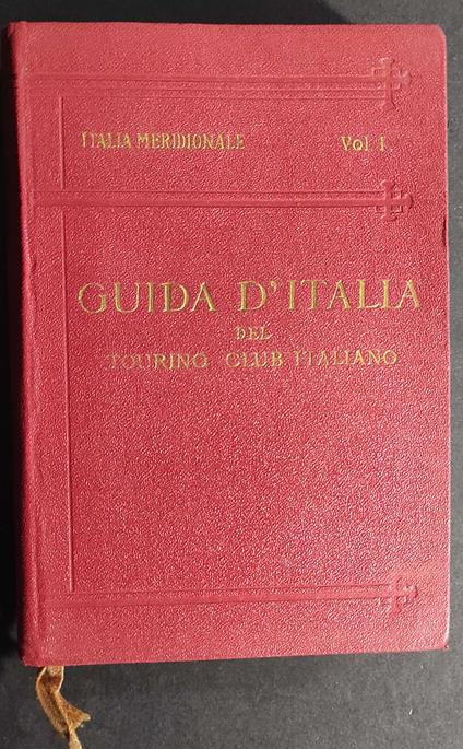 Guida d'Italia del TCI - Luigi V. Bertarelli - copertina