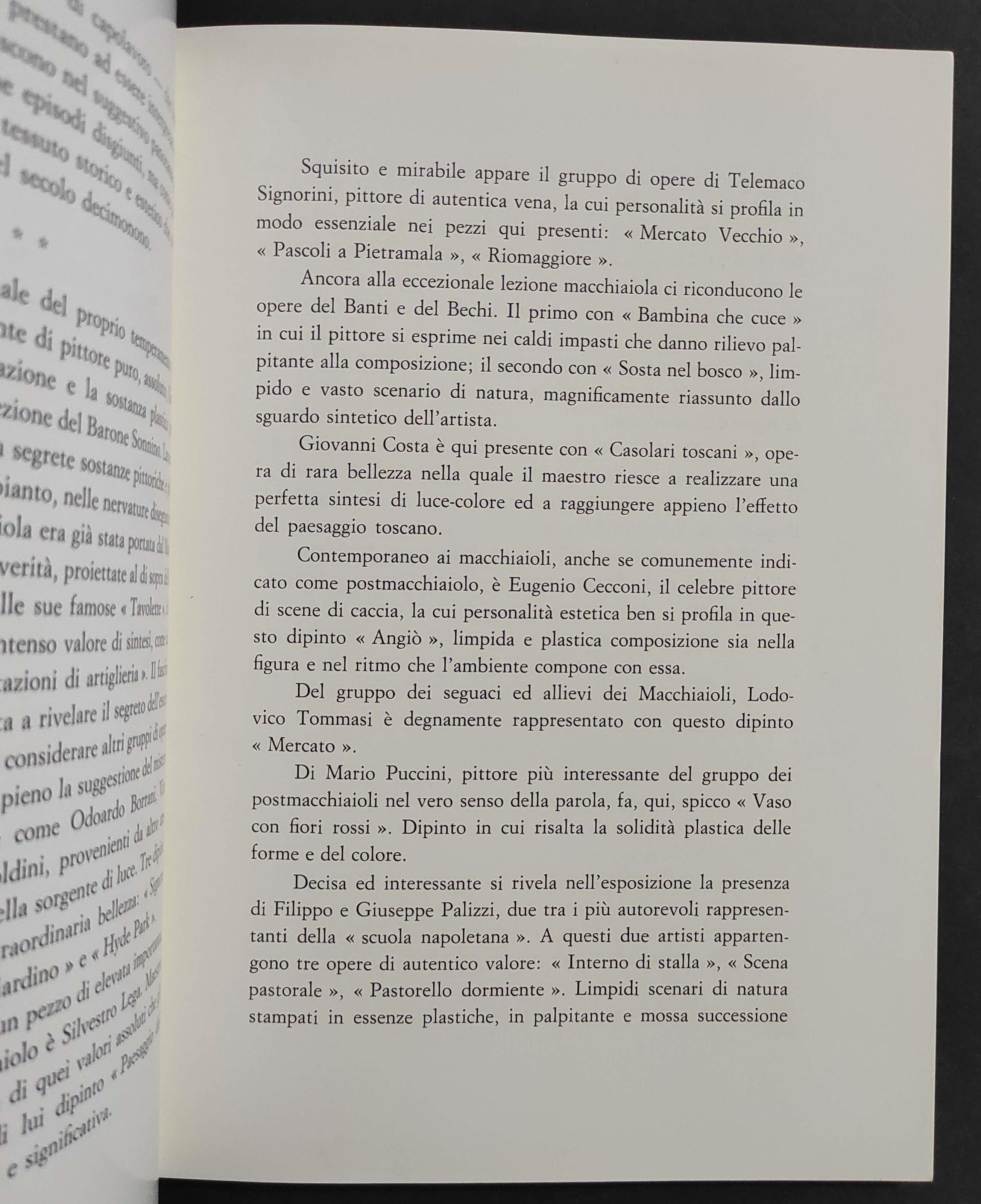 Omaggio alla Pittura Italiana dell'Ottocento