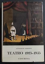 Teatro 1925-1935 I Vol.