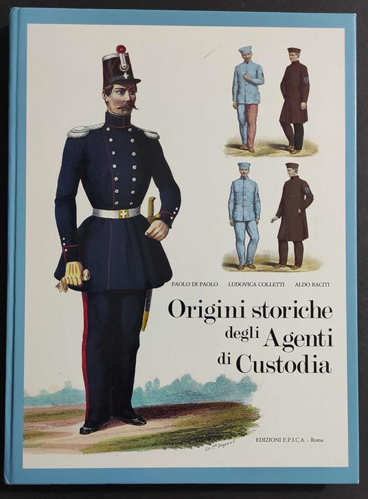 Origini Storiche Agenti di Custodia - copertina