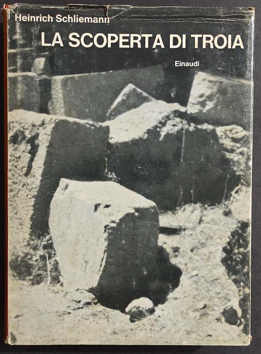 Scoperta di Troia - Heinrich Schliemann - copertina