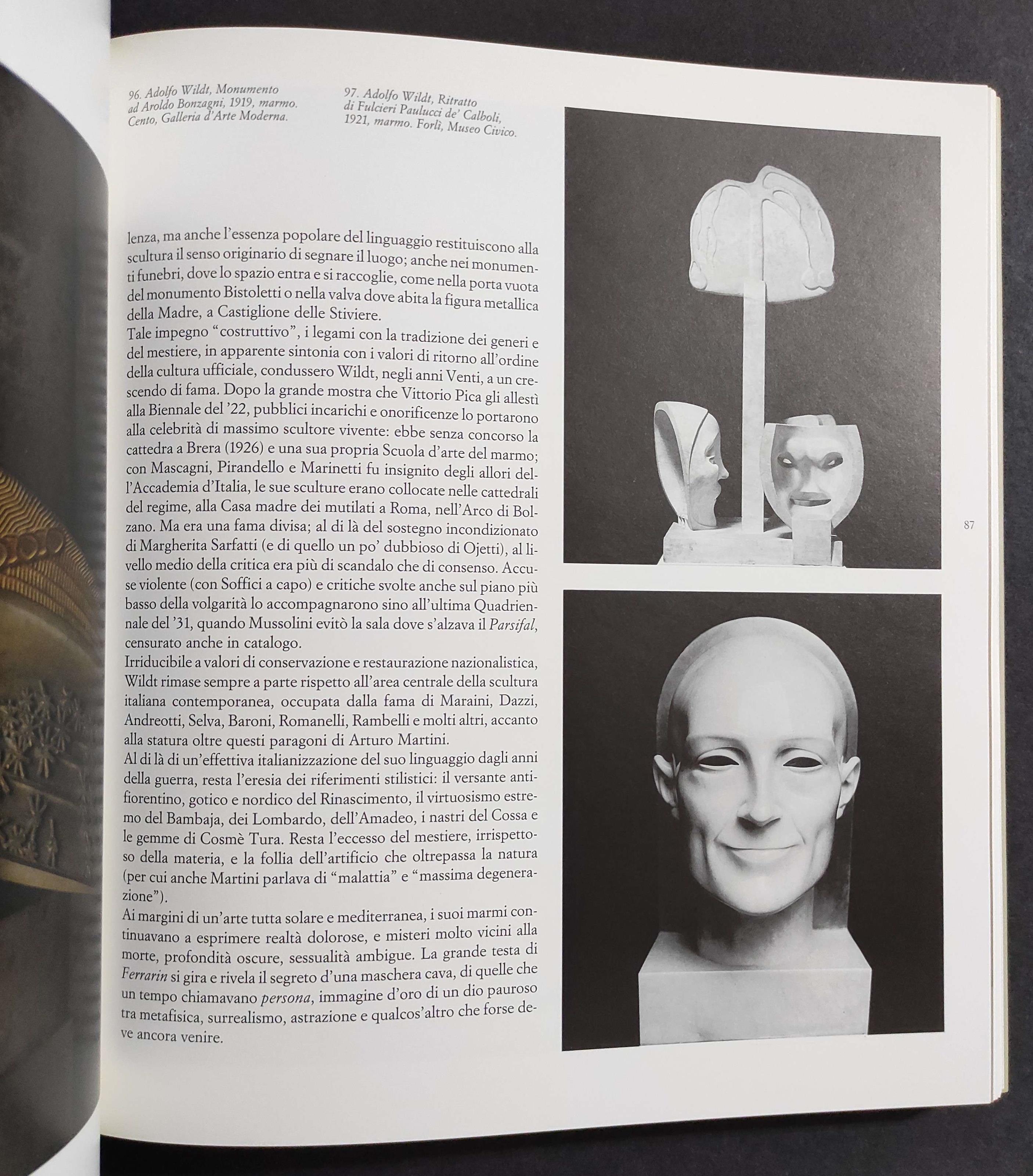 Scultura Italiana del Novecento